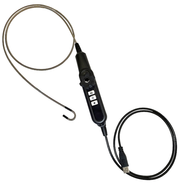 Vividia Articulating USB Borescope, 4.5mm, 39 Long, 180 Degree Articulating D3145 - main